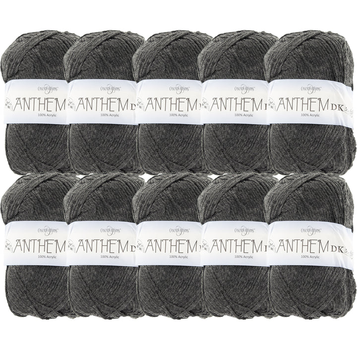 Cascade Yarns Anthem DK Yarn - 58 Jet - 10-Pack - Zoom Image