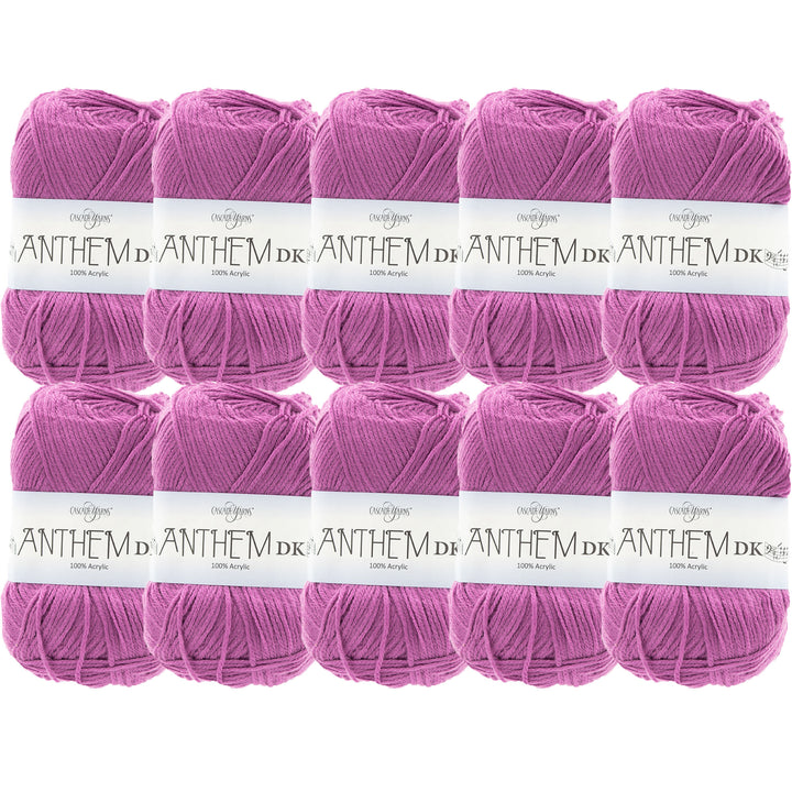 Cascade Yarns Anthem DK Yarn - 69 Orchid - 10-Pack - Zoom Image