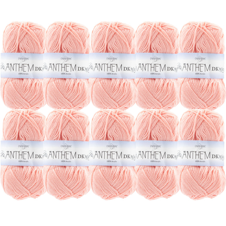 Cascade Yarns Anthem DK Yarn - 90 Pink Pearl - 10-Pack - Zoom Image