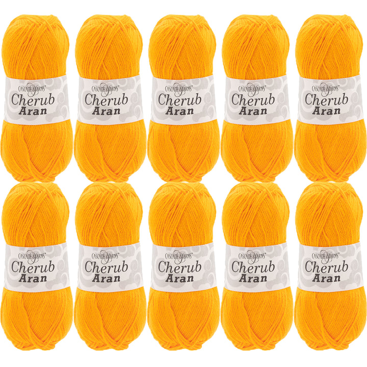 Cascade Yarns Cherub Aran Yarn - 100 Zinnia - 10-Pack - Zoom Image