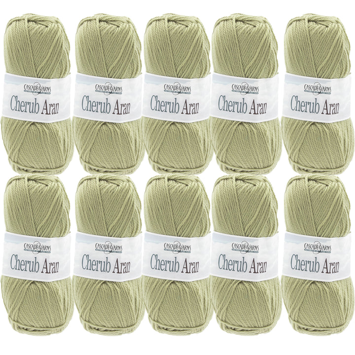 Cascade Yarns Cherub Aran Yarn - 61 Willow - 10-Pack - Zoom Image