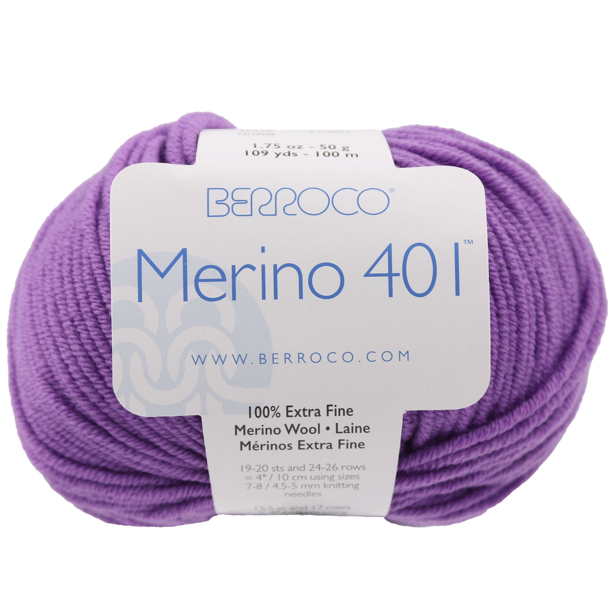 Berroco Merino 401 Yarn - 11215 Orchid - Zoom Image