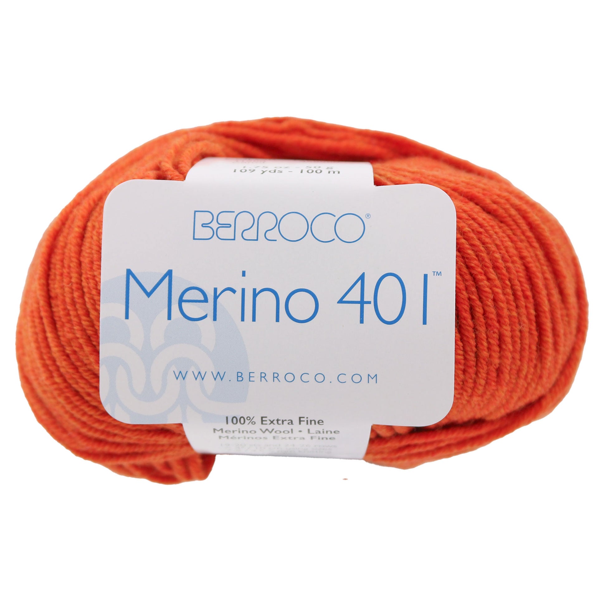 Berroco Merino 401 Yarn - 11259 Carrot - Zoom Image