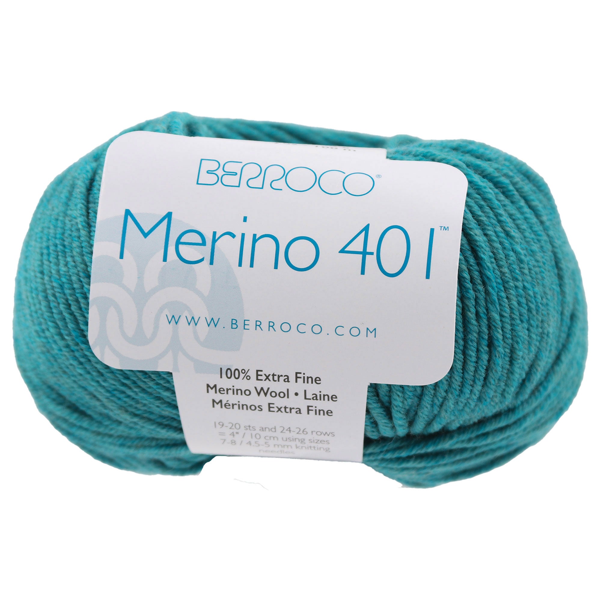 Berroco Merino 401 Yarn - 11274 Teal - Zoom Image