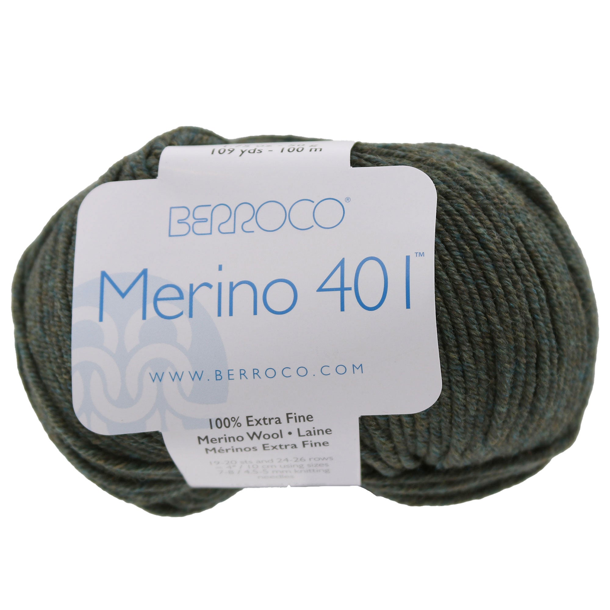 Berroco Merino 401 Yarn - 11277 Evergreen - Zoom Image