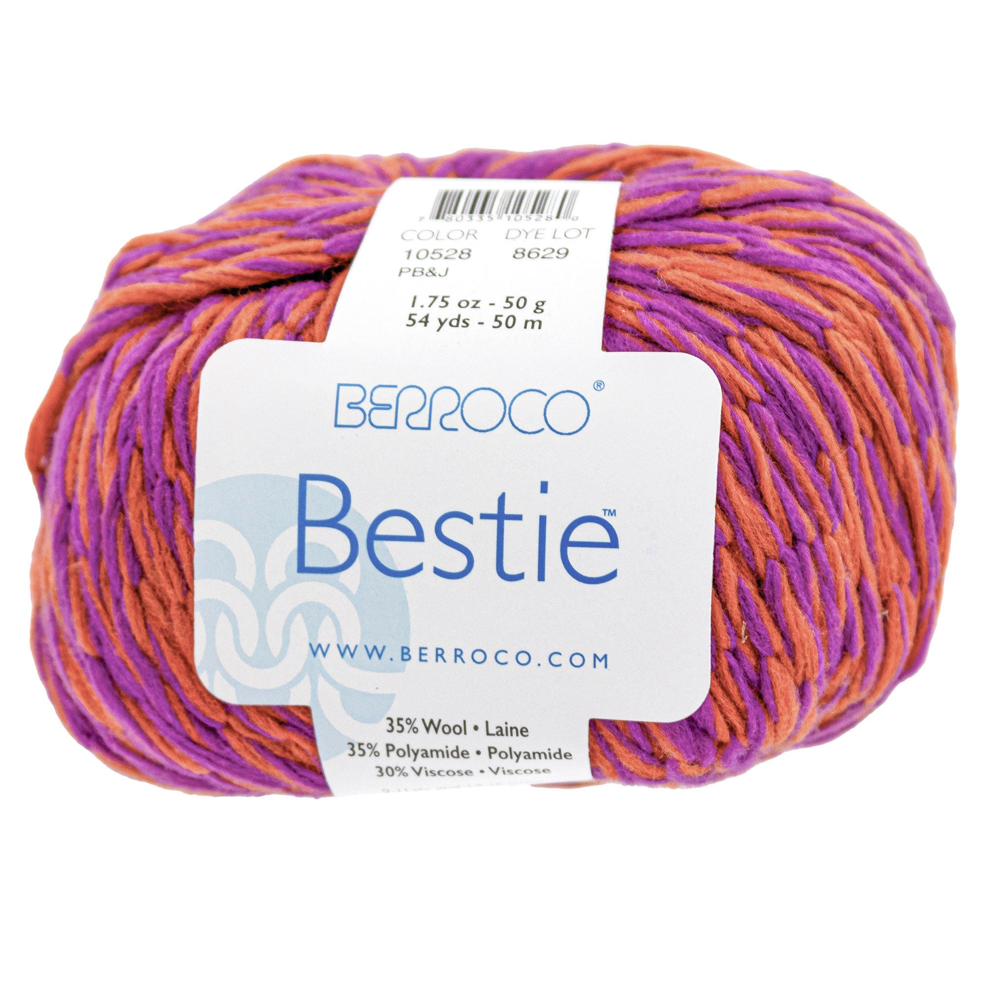 Berroco Bestie Yarn - 10528 PB & J - Zoom Image