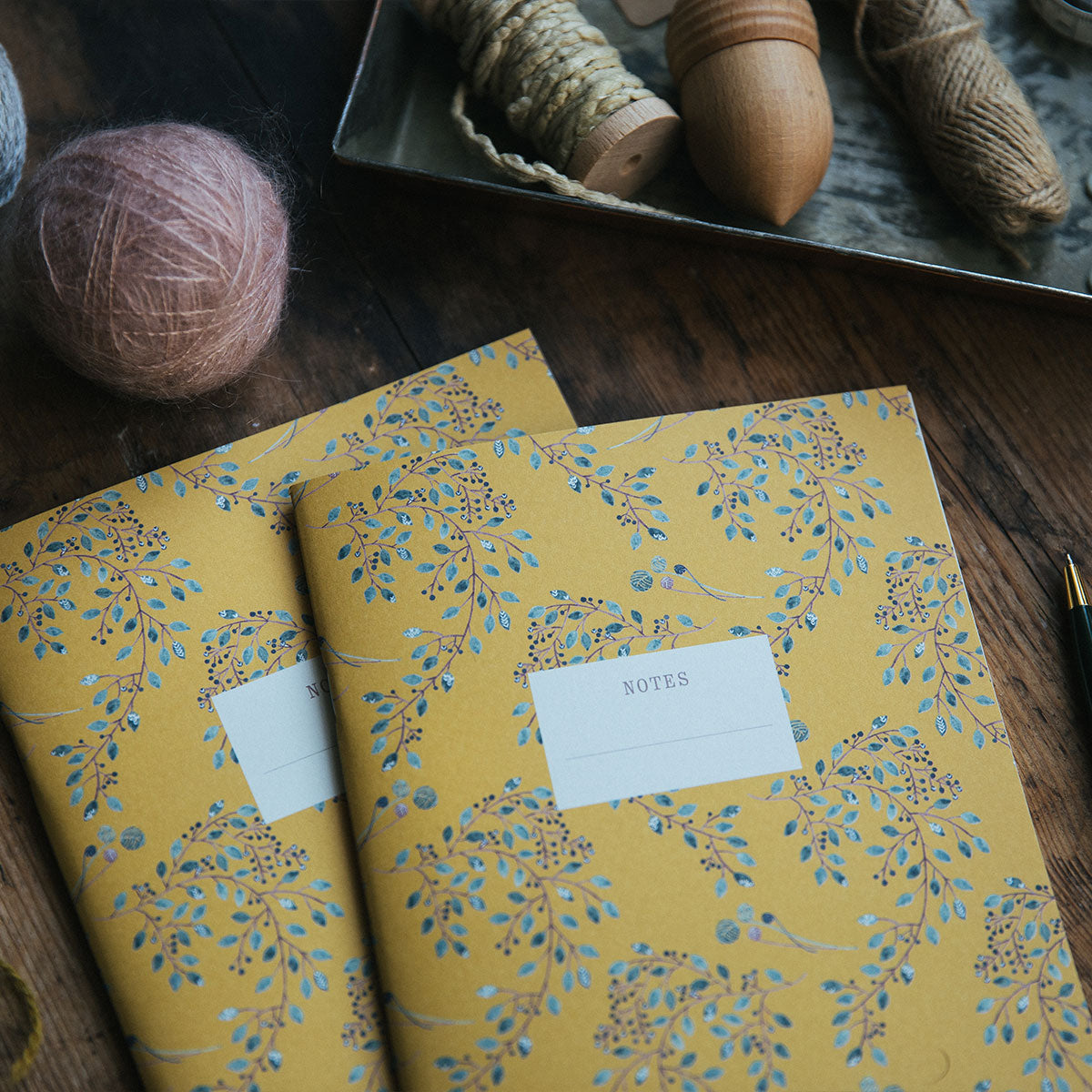 Laine Magazine Laine x Dee Notebooks - Yellow - Extra Image