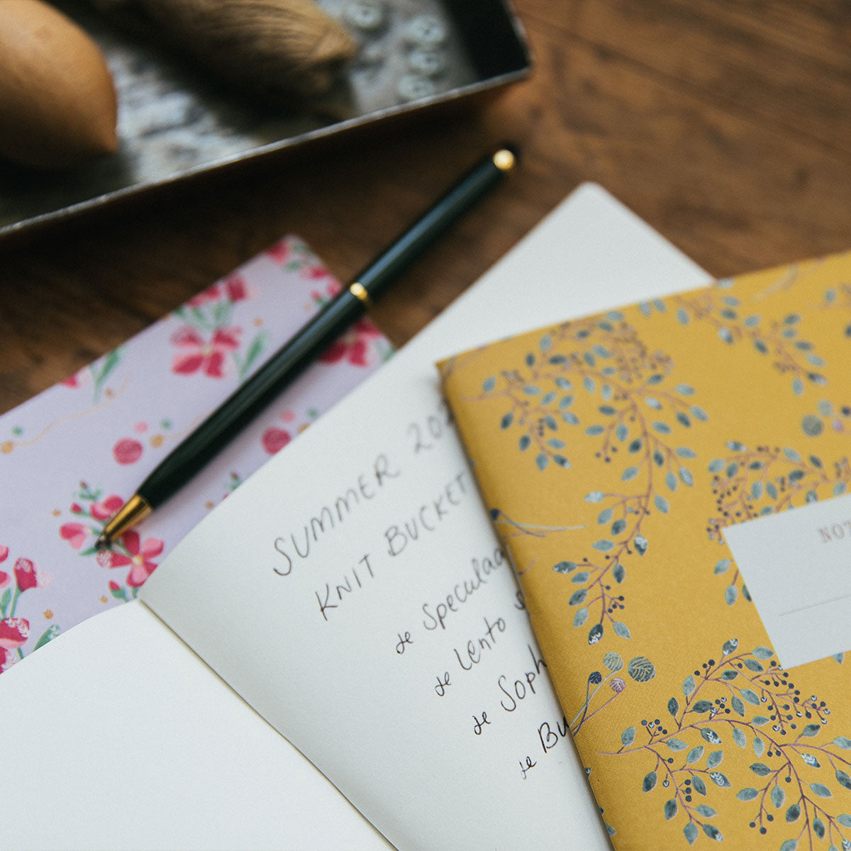 Laine Magazine Laine x Dee Notebooks - Yellow - Extra Image