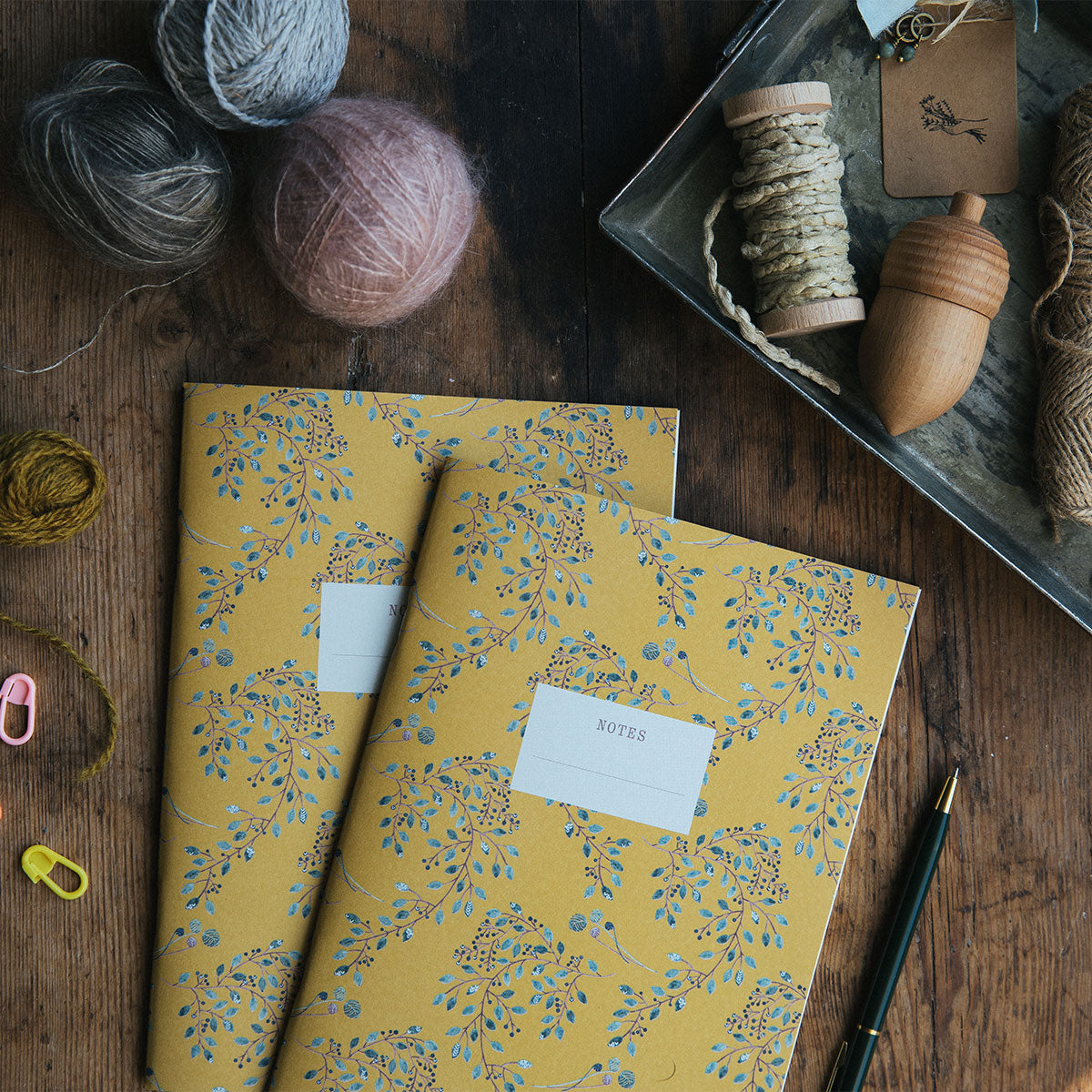 Laine Magazine Laine x Dee Notebooks - Yellow - Extra Image