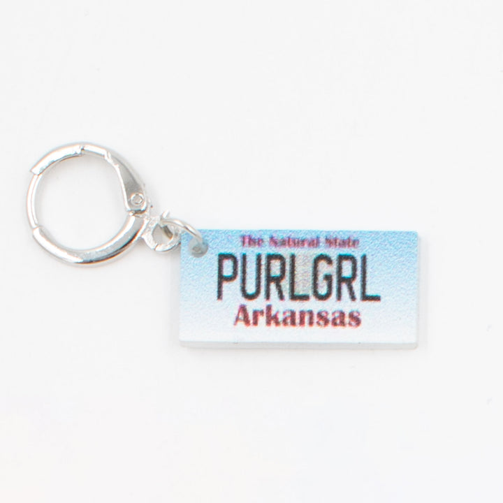 Jimmy Beans Wool State Stitch Markers - Arkansas - Zoom Image