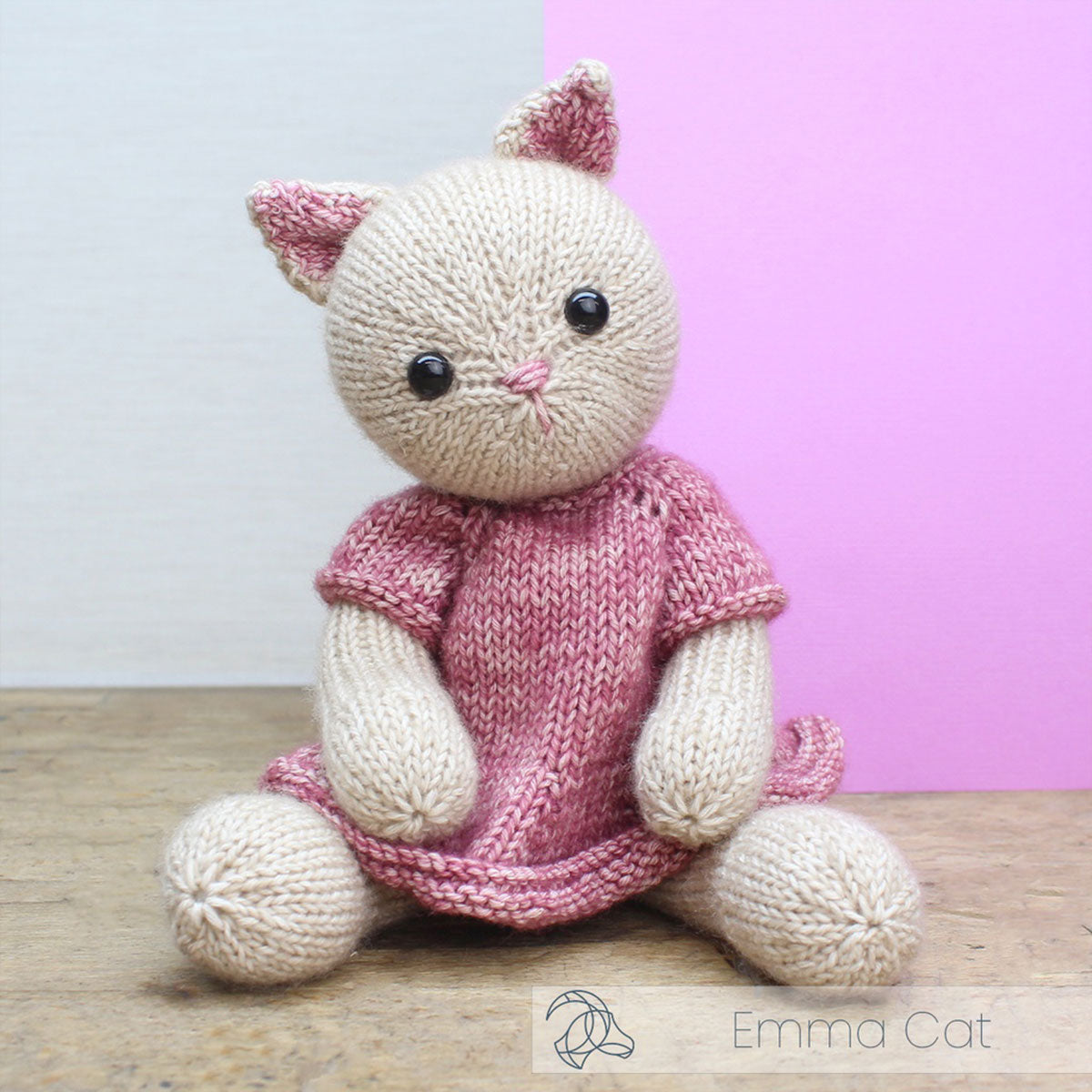 Hardicraft Plush Toys - Emma Cat (Knit) - Extra Image