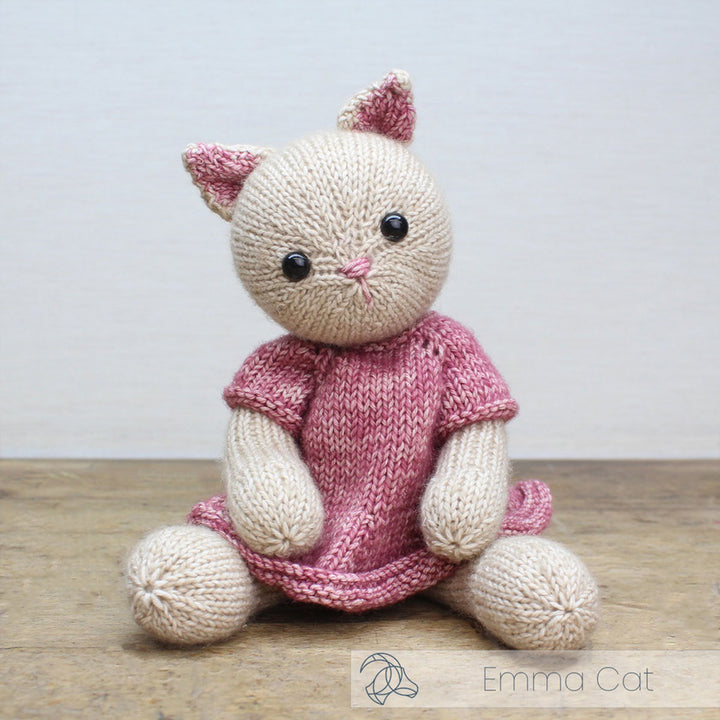 Hardicraft Plush Toys - Emma Cat (Knit) - Extra Image