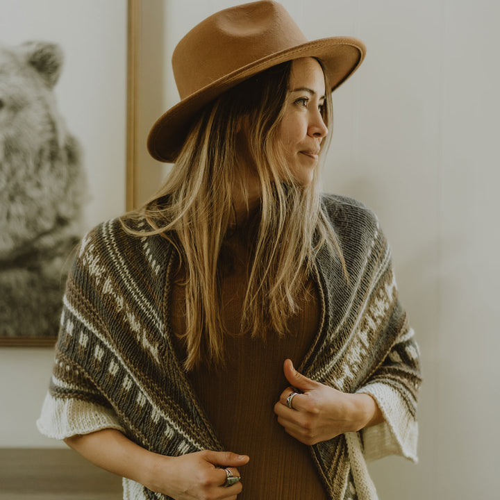 Yarn Citizen Peruvian Knit Shawl Kit - Extra Image