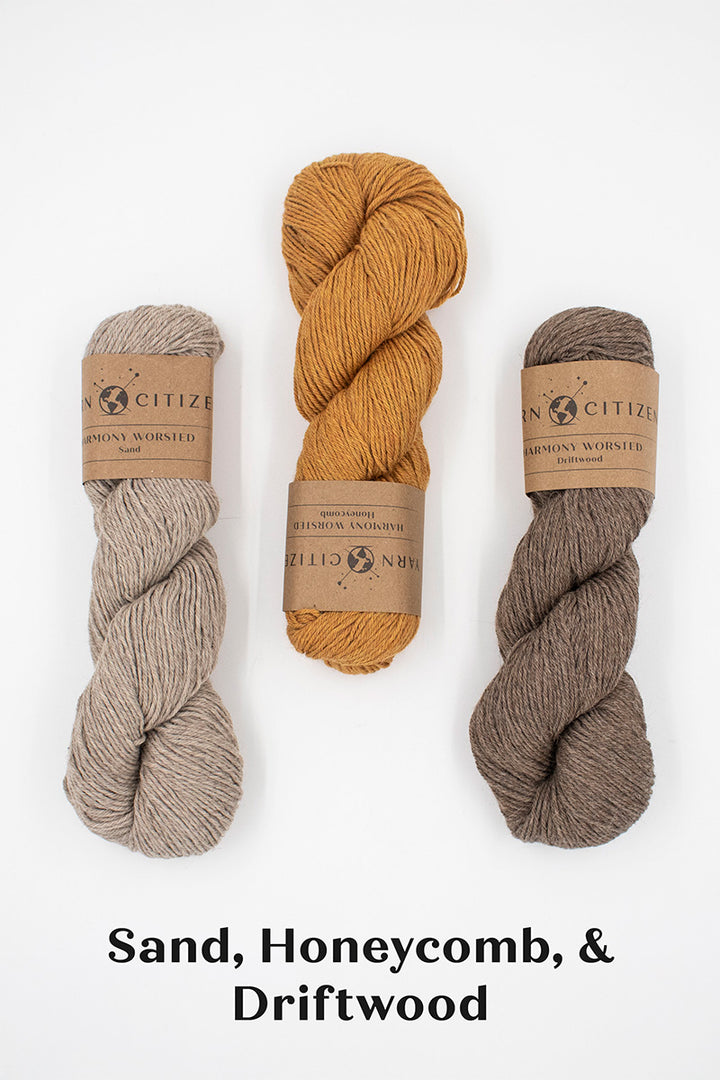 Yarn Citizen Peruvian Knit Shawl Kit - Extra Image