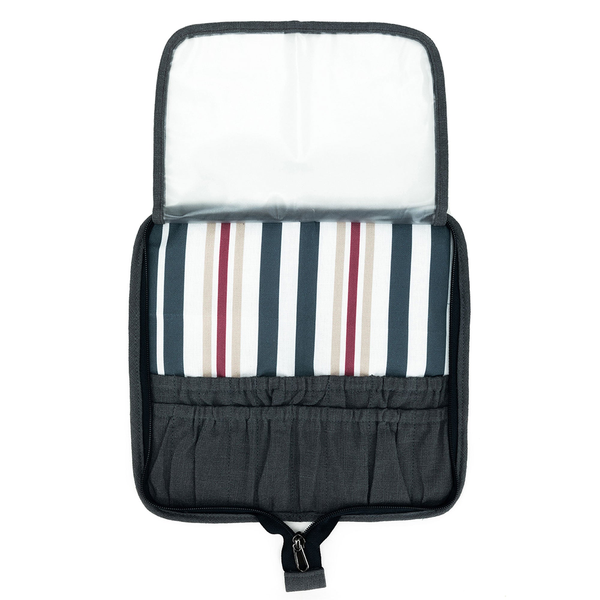 della Q Chicken Boots DPN/Crochet Hook Case - *Linen - Slate - Zoom Image