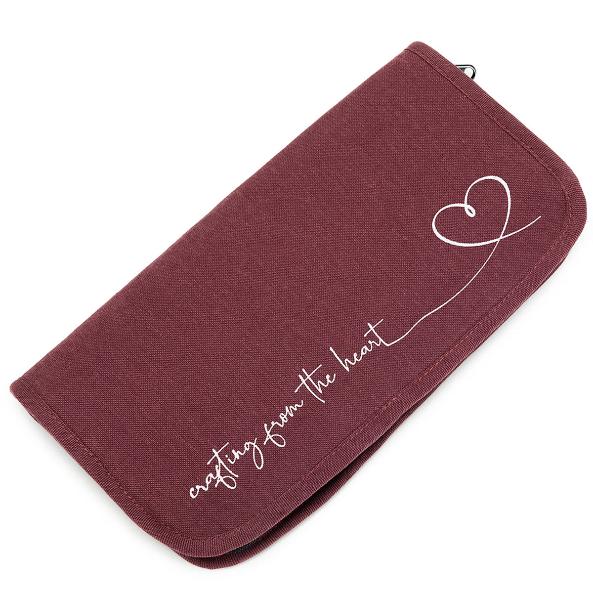 della Q Chicken Boots DPN/Crochet Hook Case - *Linen - Slate - Extra Image