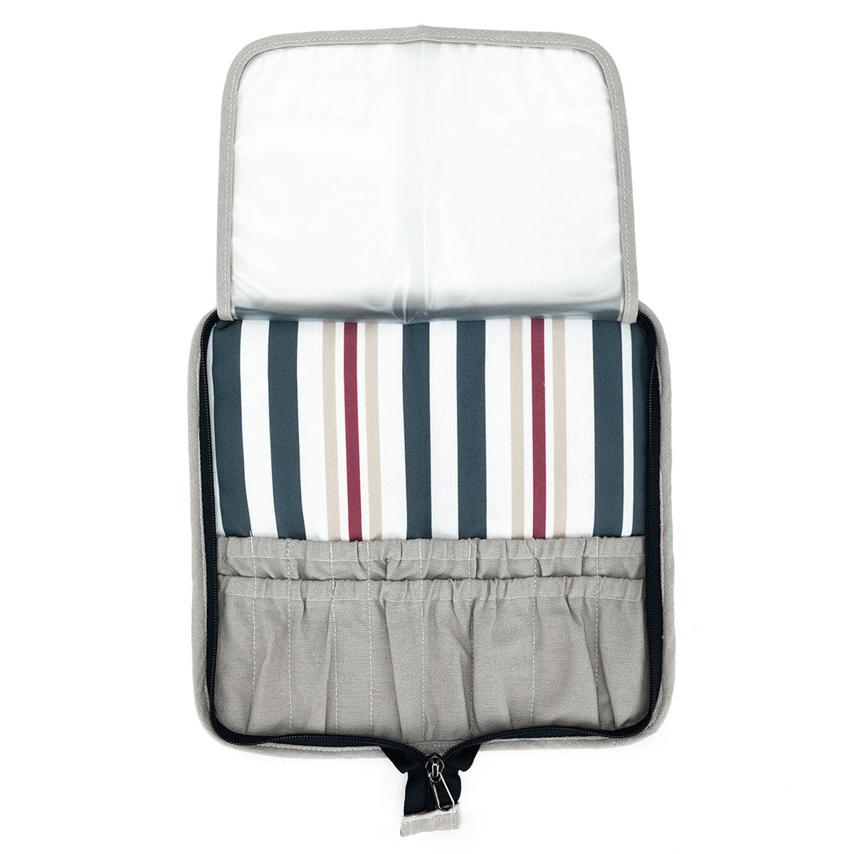 della Q Chicken Boots DPN/Crochet Hook Case - *Linen - Pebble - Extra Image