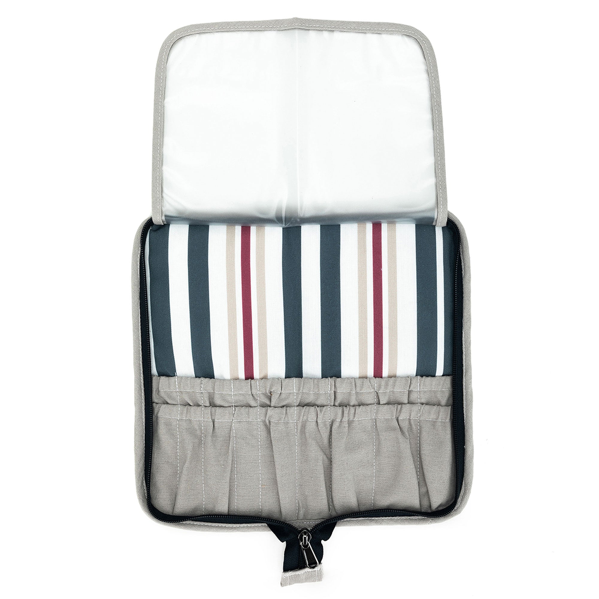 della Q Chicken Boots DPN/Crochet Hook Case - *Linen - Pebble - Zoom Image