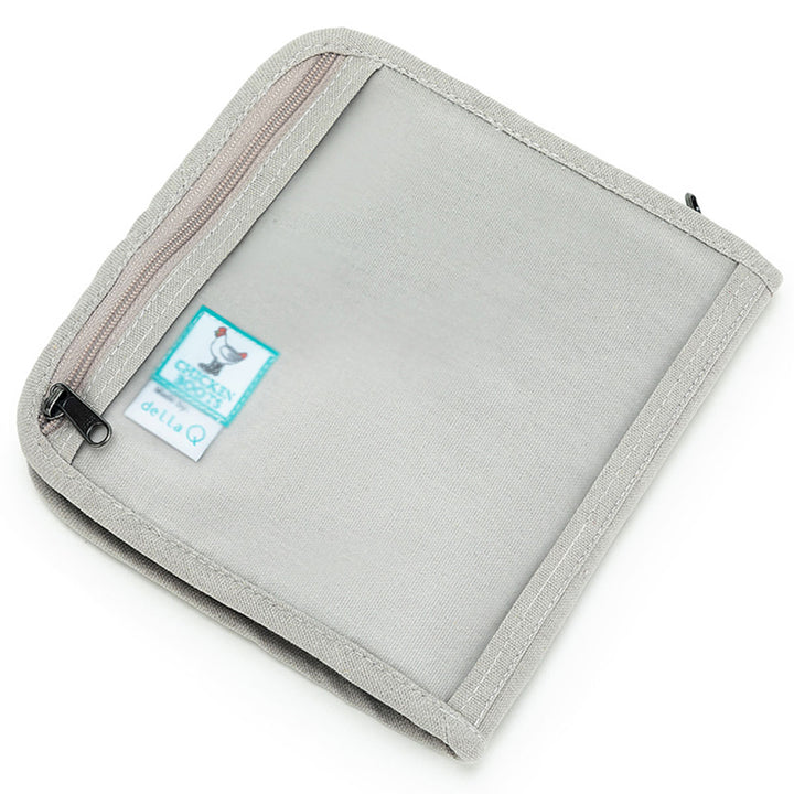 della Q Chicken Boots Interchangeable Needle Case - *Linen - Slate - Extra Image