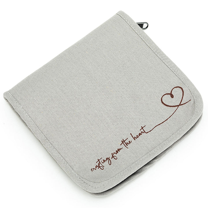 della Q Chicken Boots Interchangeable Needle Case - *Linen - Pebble - Extra Image