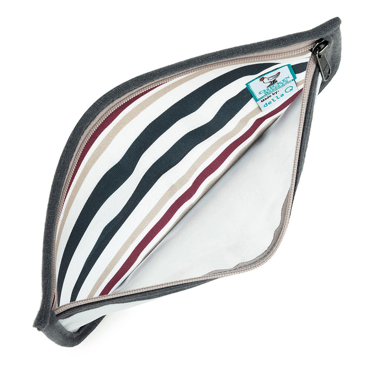 della Q Chicken Boots Notions Case - *Linen - Slate - Extra Image