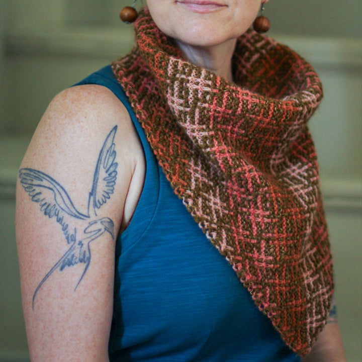 Jamieson's of Shetland Cloud Drift Rhinebeck Cowl Kits - Palette 1 - Extra Image