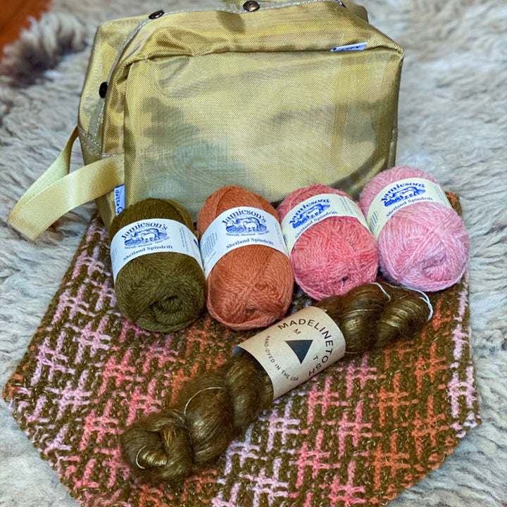 Jamieson's of Shetland Cloud Drift Rhinebeck Cowl Kits - Palette 1 - Extra Image