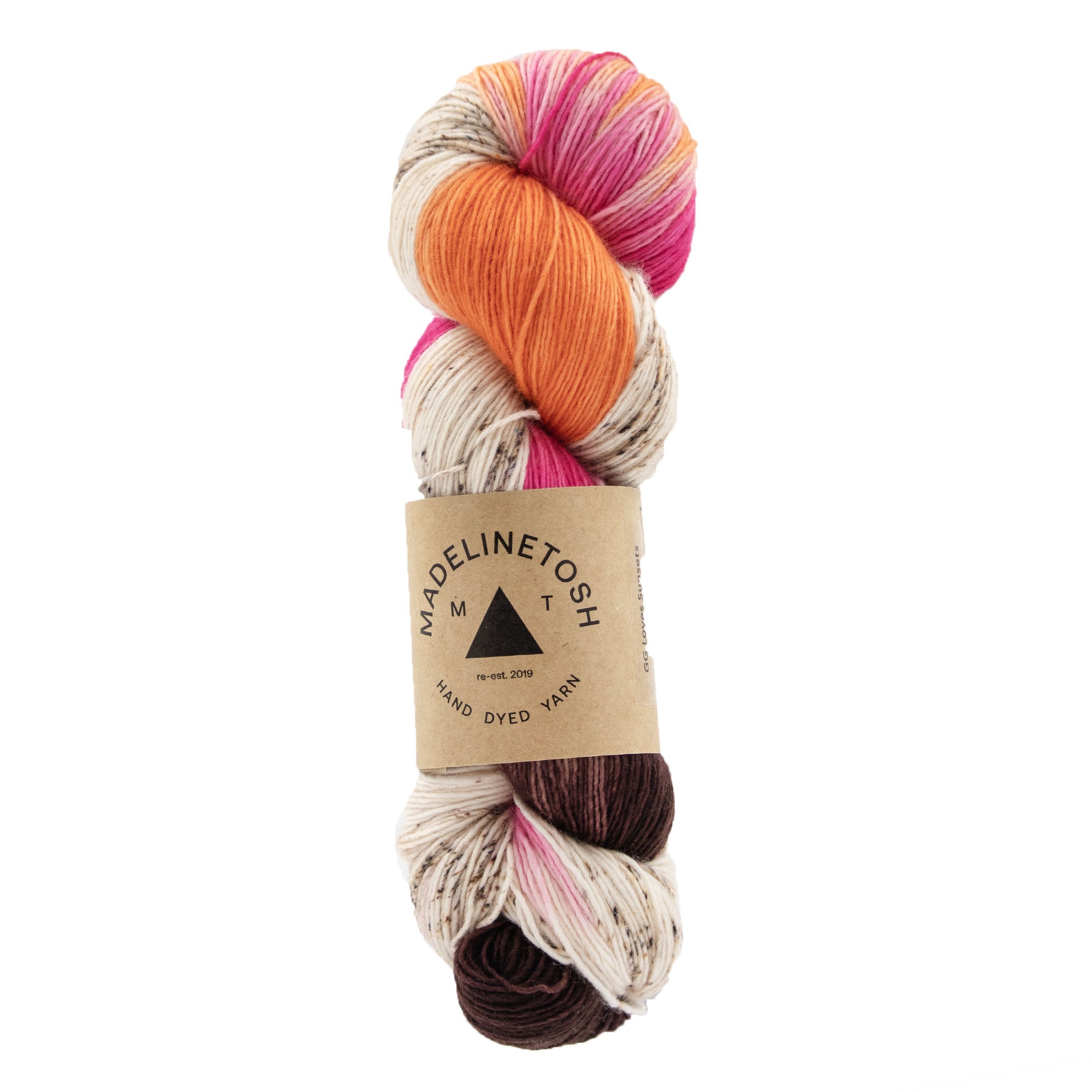 Madelinetosh Tosh Merino Light Yarn - GG Loves Sunsets - Zoom Image
