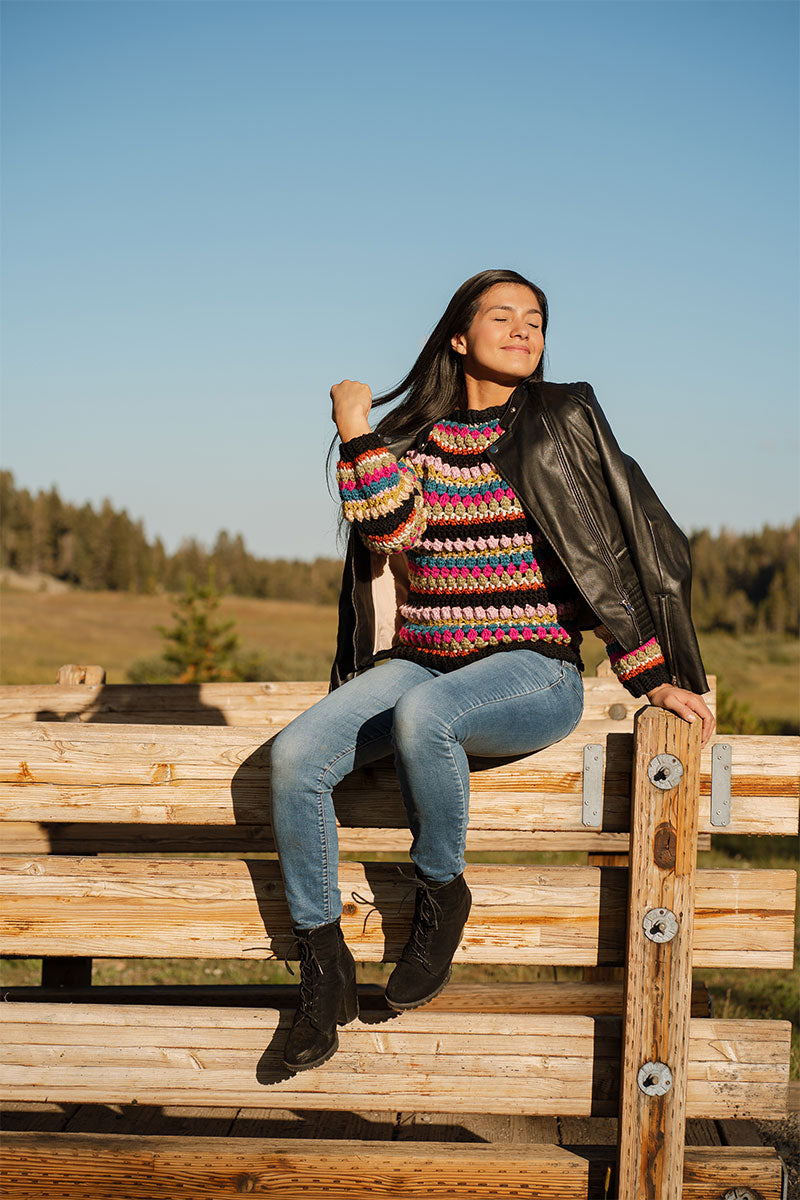 Scheepjes Aberdeen Scrappy Sweater Kit - Extra Image