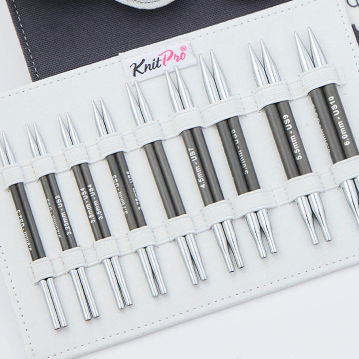 KnitPro Karbonz Interchangeable Sets - Deluxe Set - Special 4" - Extra Image