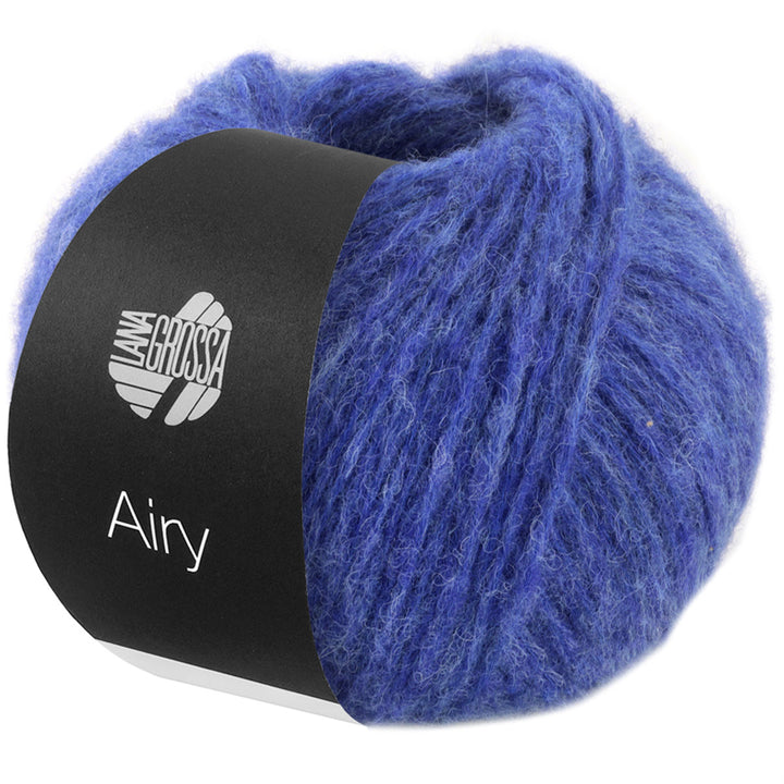 Lana Grossa Airy Yarn - 02 Blue - Extra Image