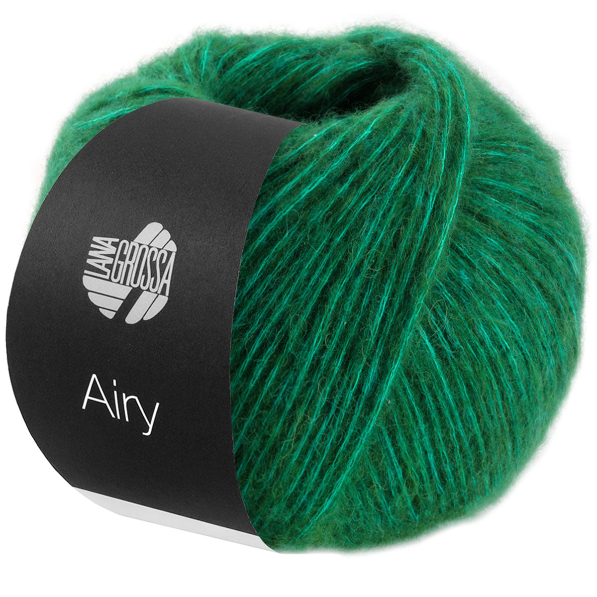 Lana Grossa Airy Yarn - 05 Petrol Green - Extra Image