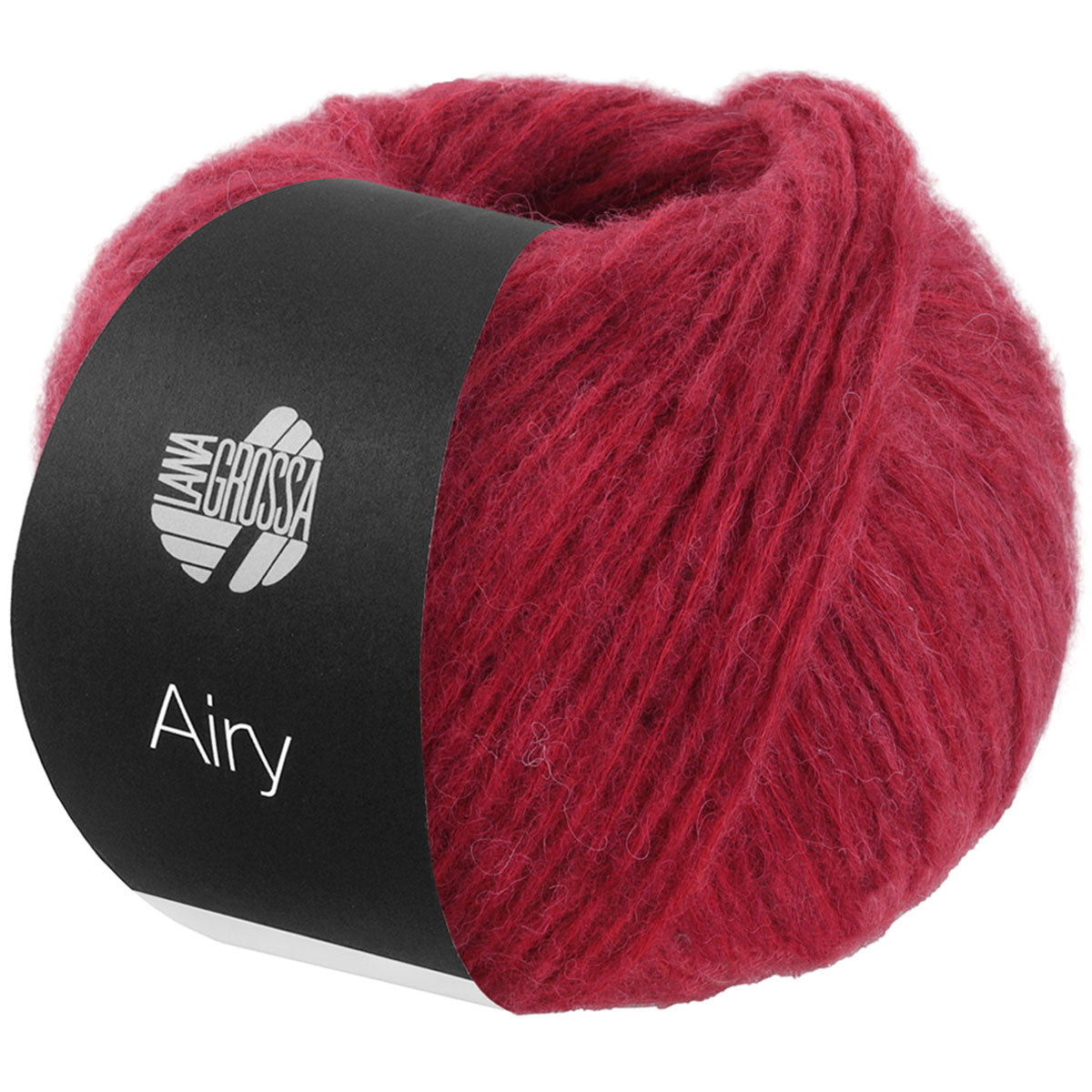Lana Grossa Airy Yarn - 16 Cherry Red - Extra Image