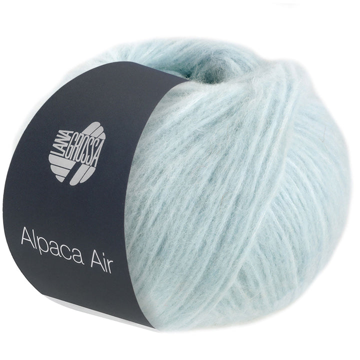 Lana Grossa Alpaca Air Yarn - 28 Pastel Blue - Extra Image
