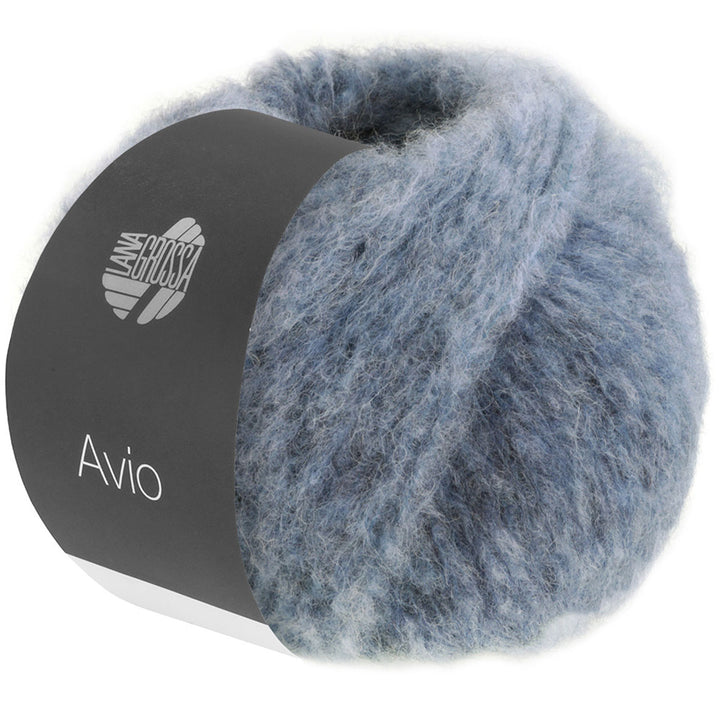 Lana Grossa Avio Yarn - 06 Jeans/Light Blue - Extra Image