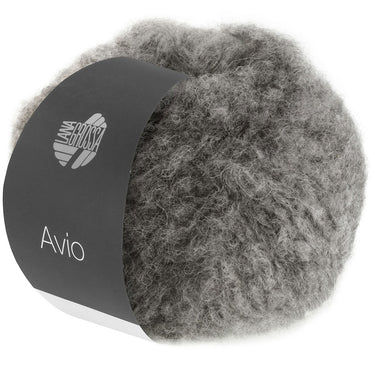 Lana Grossa Avio Yarn - 08 Grey/Charcoal - Extra Image