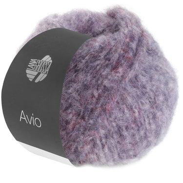 Lana Grossa Avio Yarn - 10 Lilac/Aubergine - Extra Image