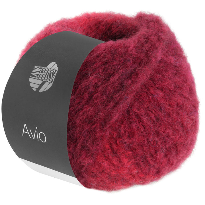 Lana Grossa Avio Yarn - 14 Red/Dark Red - Extra Image