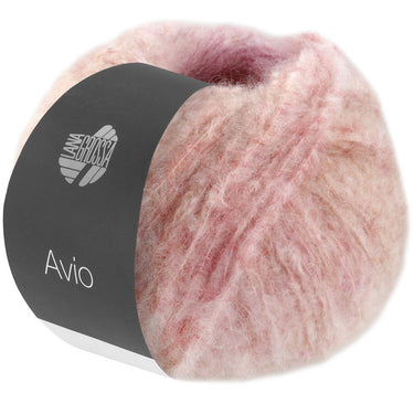 Lana Grossa Avio Yarn - 16 Pink-Beige/Dusty Pink - Extra Image