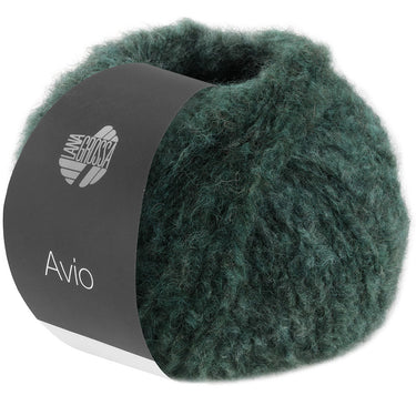 Lana Grossa Avio Yarn - 19 Forest/Petrol Green - Extra Image