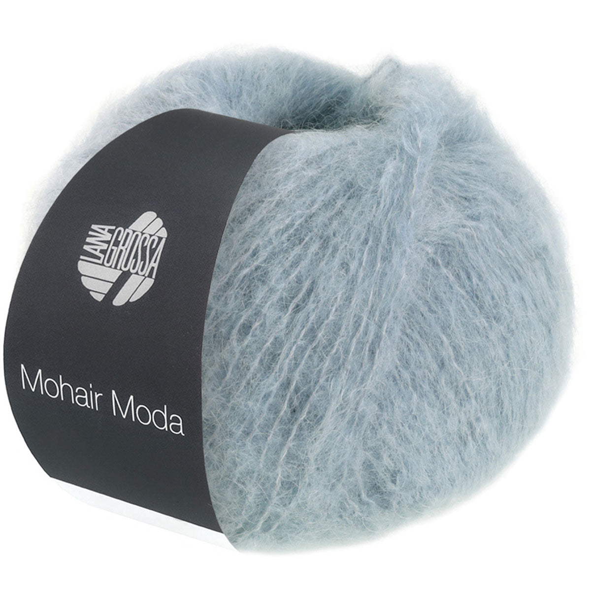 Lana Grossa Mohair Moda Yarn - 04 Grey Blue - Extra Image