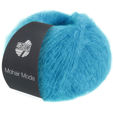 Lana Grossa Mohair Moda Yarn - 06 Blue - Extra Image