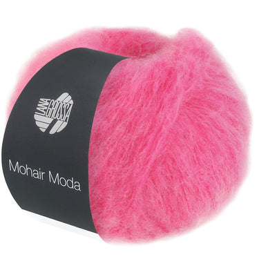 Lana Grossa Mohair Moda Yarn - 08 Pink - Extra Image