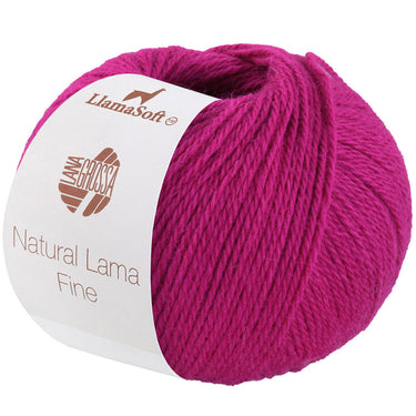 Lana Grossa Natural Lama Fine Yarn - 103 Pink - Extra Image