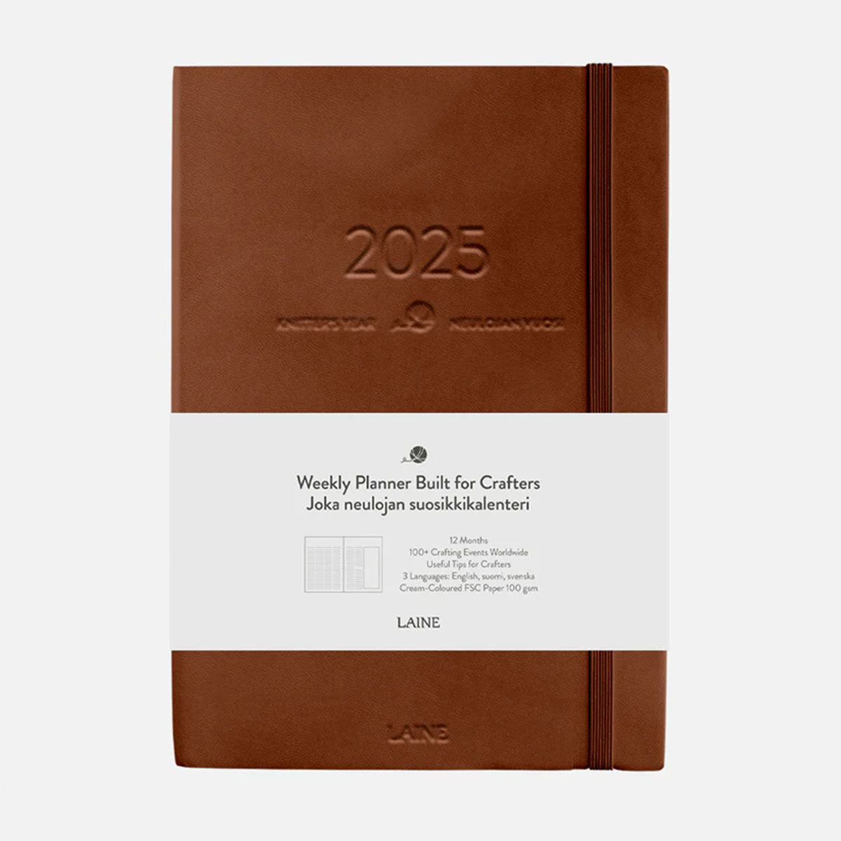 Laine Magazine Laine Yearly Planners - Knitter's Year 2025 Calendar - Extra Image