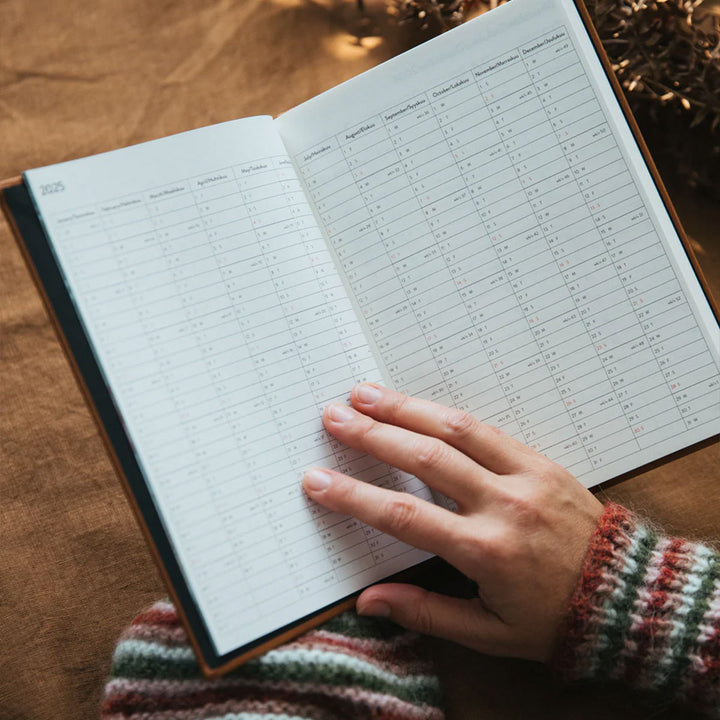 Laine Magazine Laine Yearly Planners - Knitter's Year 2025 Calendar - Extra Image