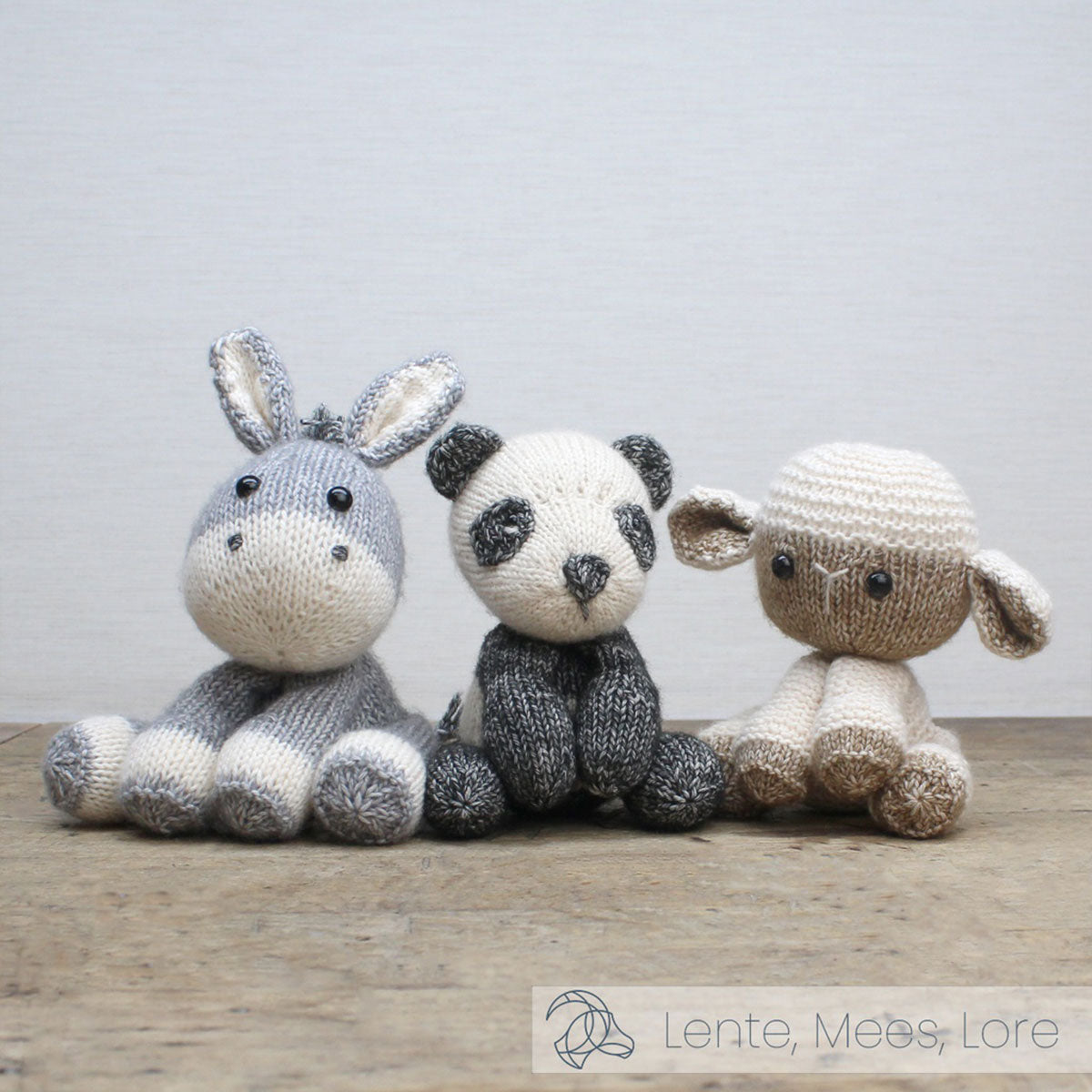 Hardicraft Plush Toys - Mees Panda (Knit) - Extra Image