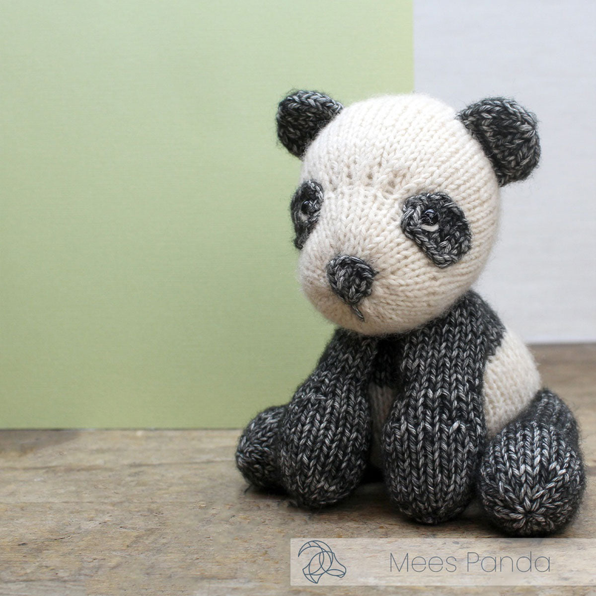 Hardicraft Plush Toys - Mees Panda (Knit) - Extra Image