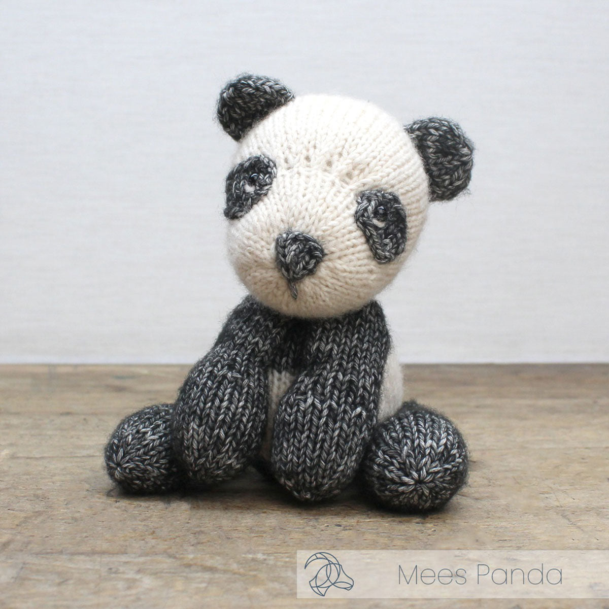 Hardicraft Plush Toys - Mees Panda (Knit) - Extra Image