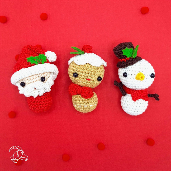 Hardicraft Plush Toys - Mini Santa Claus (Crochet) - Extra Image